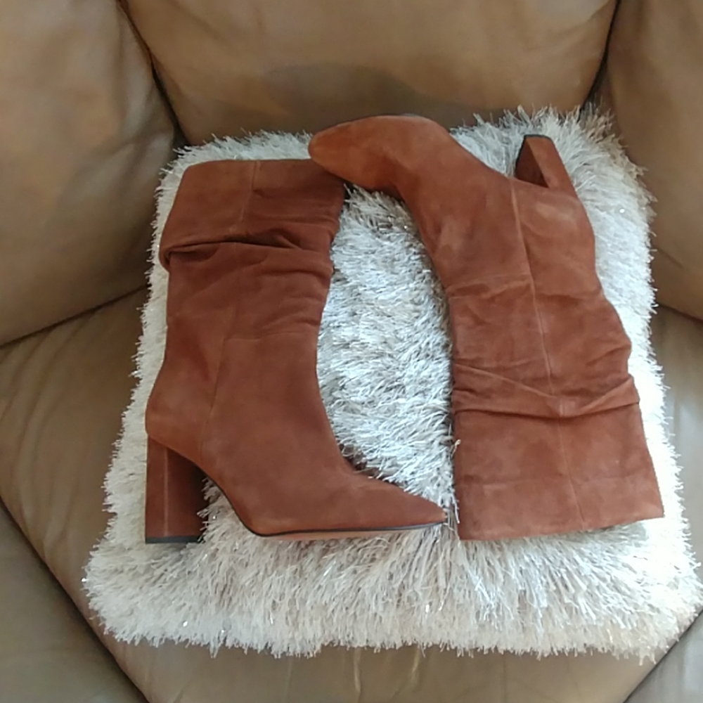 NWOB Gorgeous Brown Suede Boots